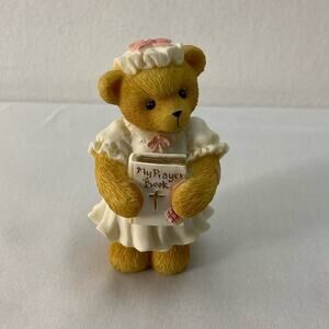 Avon Cherished Teddies Heaven Blessed Girl First Communion 476919 Enesco 1999